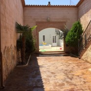 Construcción de patio