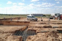 Ejecución de cimientos